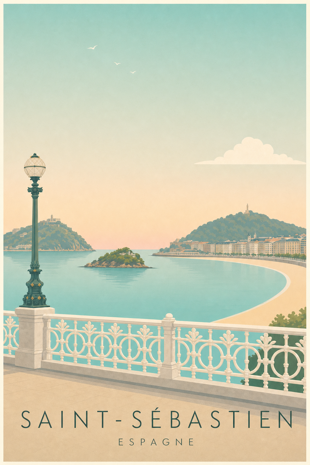 Affiche de Saint-Sébastien - Poster Calme