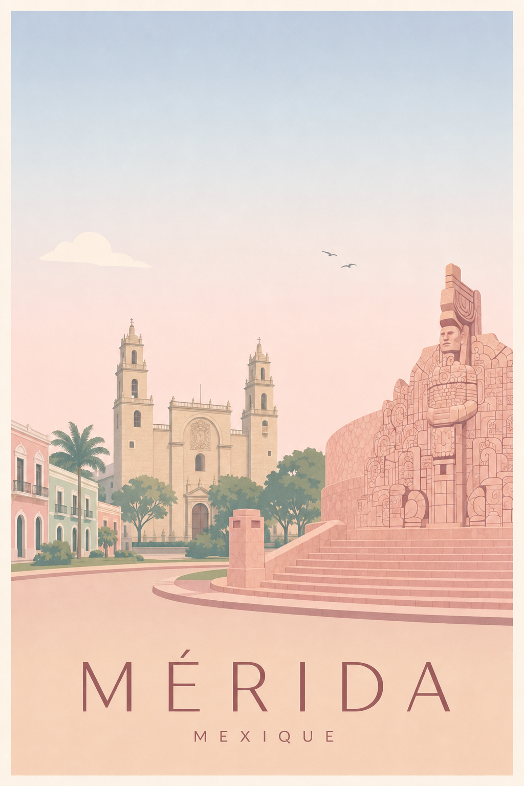 Affiche de Mérida - Poster Calme