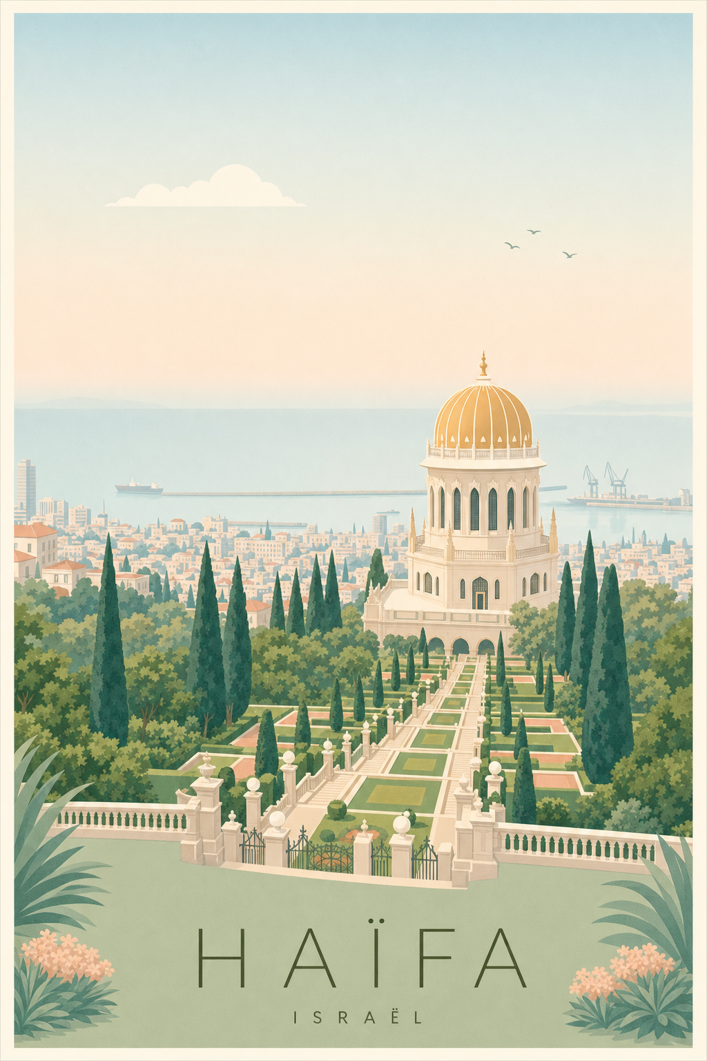 Affiche de Haïfa - Poster Calme