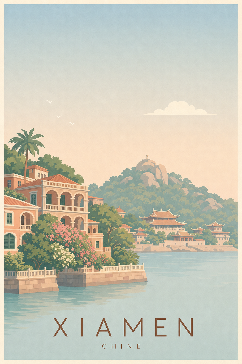 Affiche de Xiamen - Poster Calme