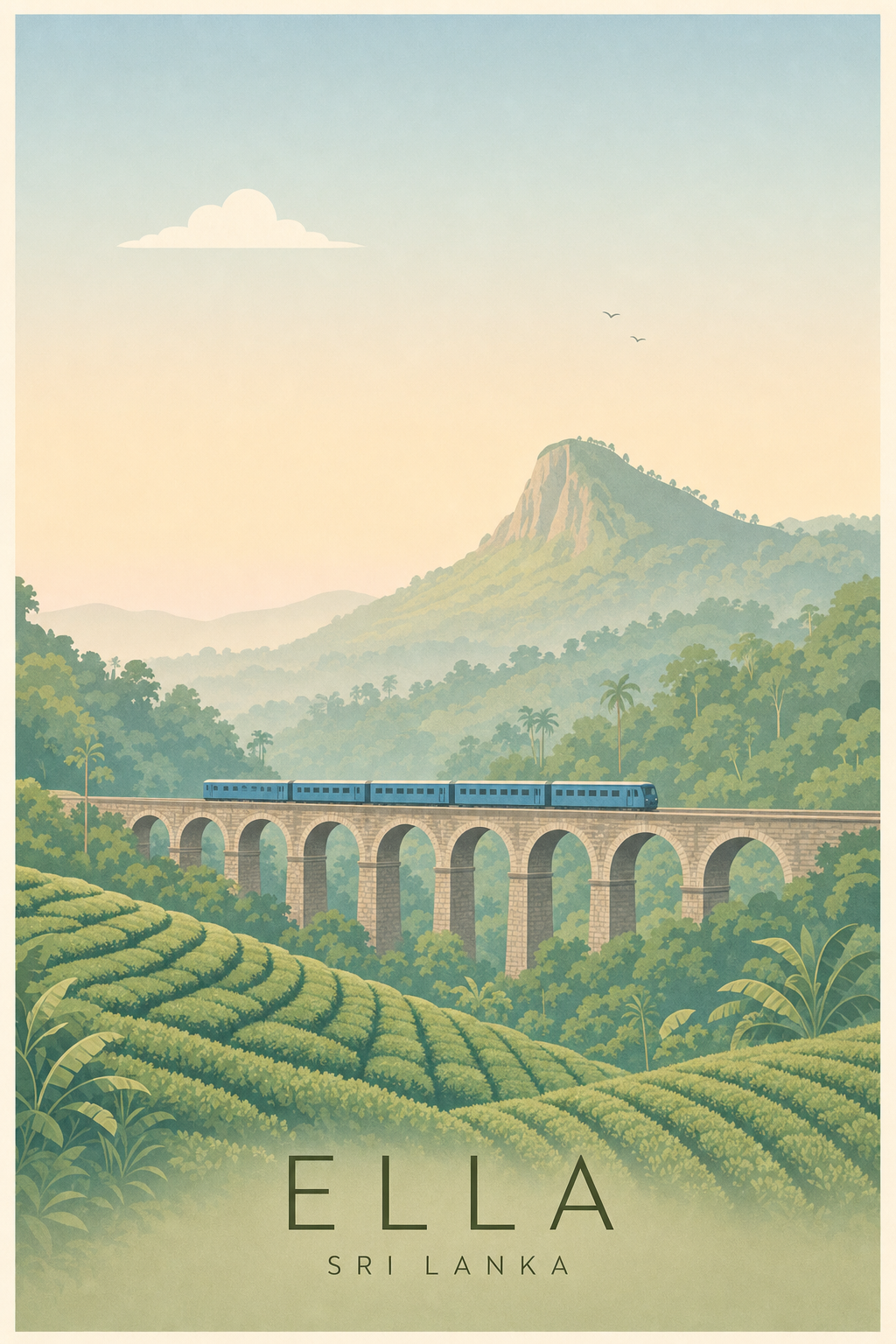 Affiche d'Ella - Poster Calme