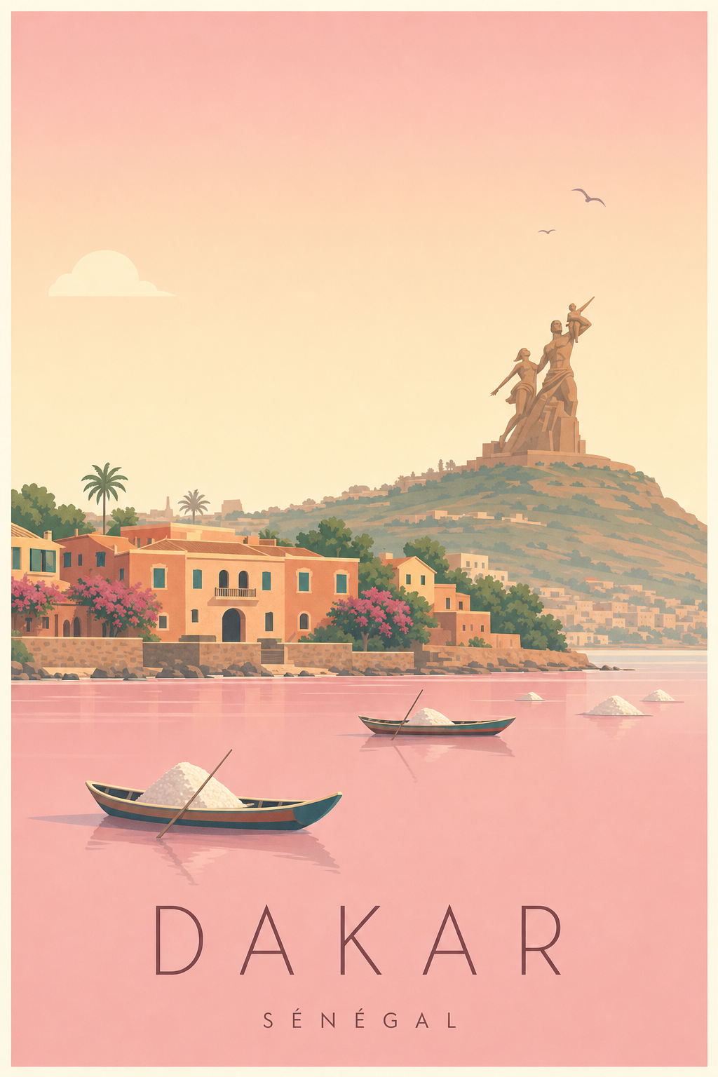 Affiche de Dakar - Poster Calme