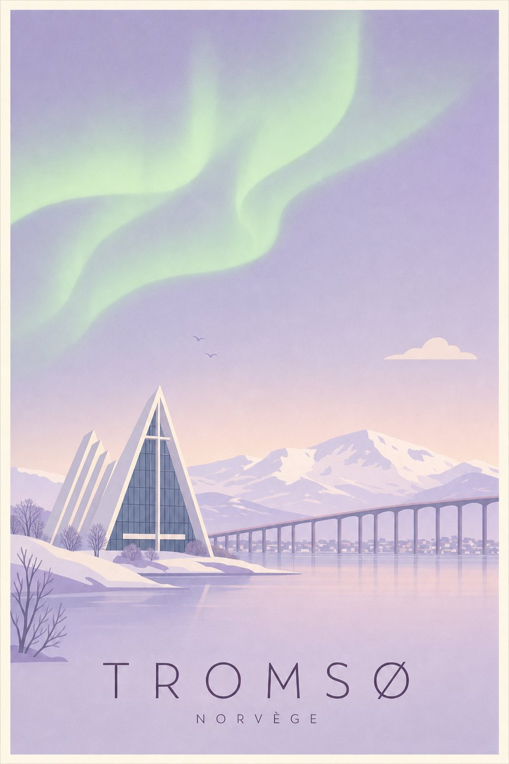 Affiche de Tromsø - Poster Calme