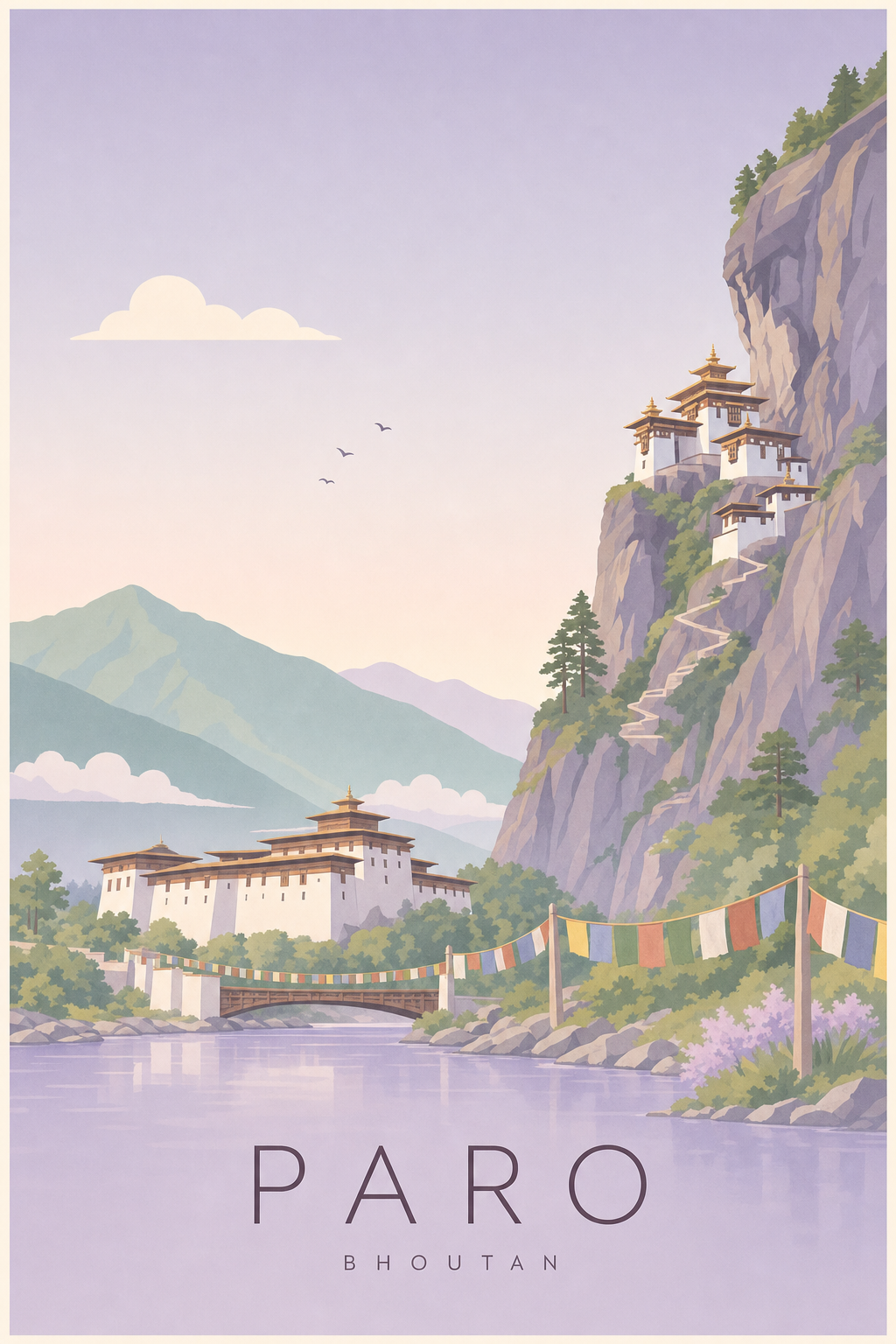 Affiche de Paro - Poster Calme
