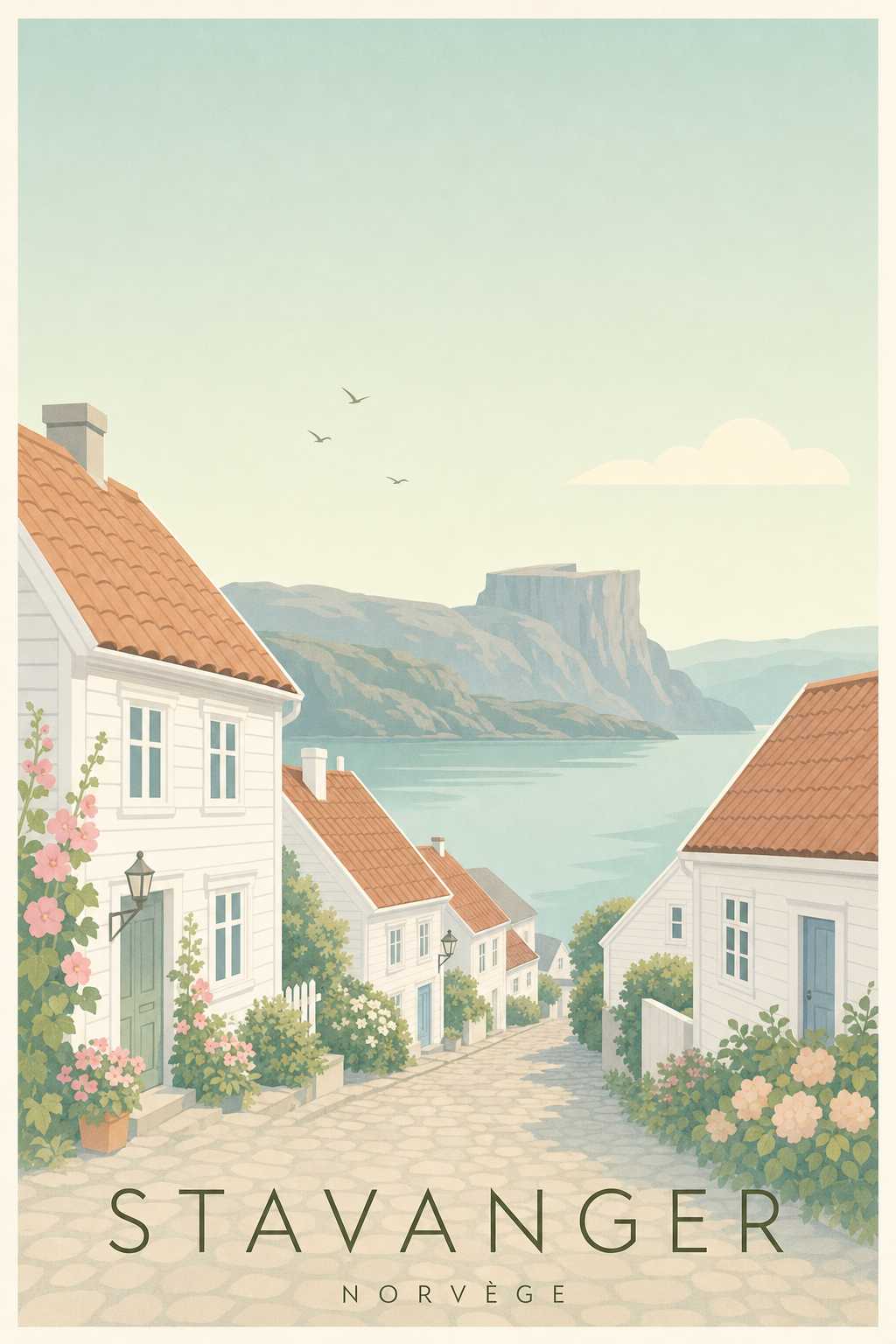 Affiche de Stavanger - Poster Calme