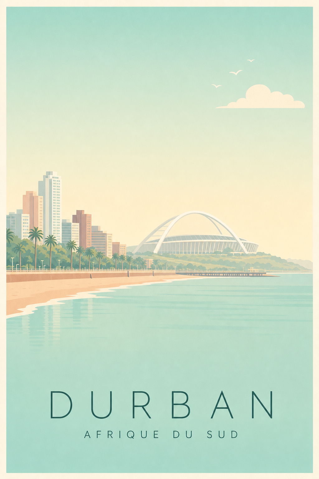 Affiche de Durban - Poster Calme
