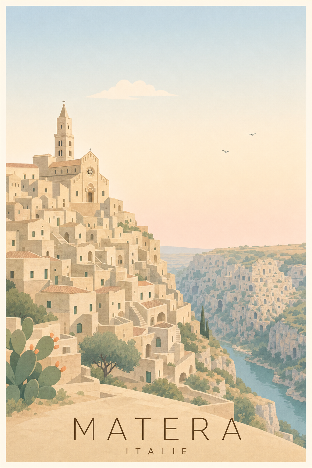 Affiche de Matera - Poster Calme
