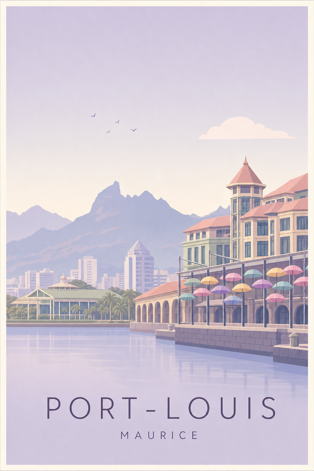 Affiche de Port-Louis - Poster Calme