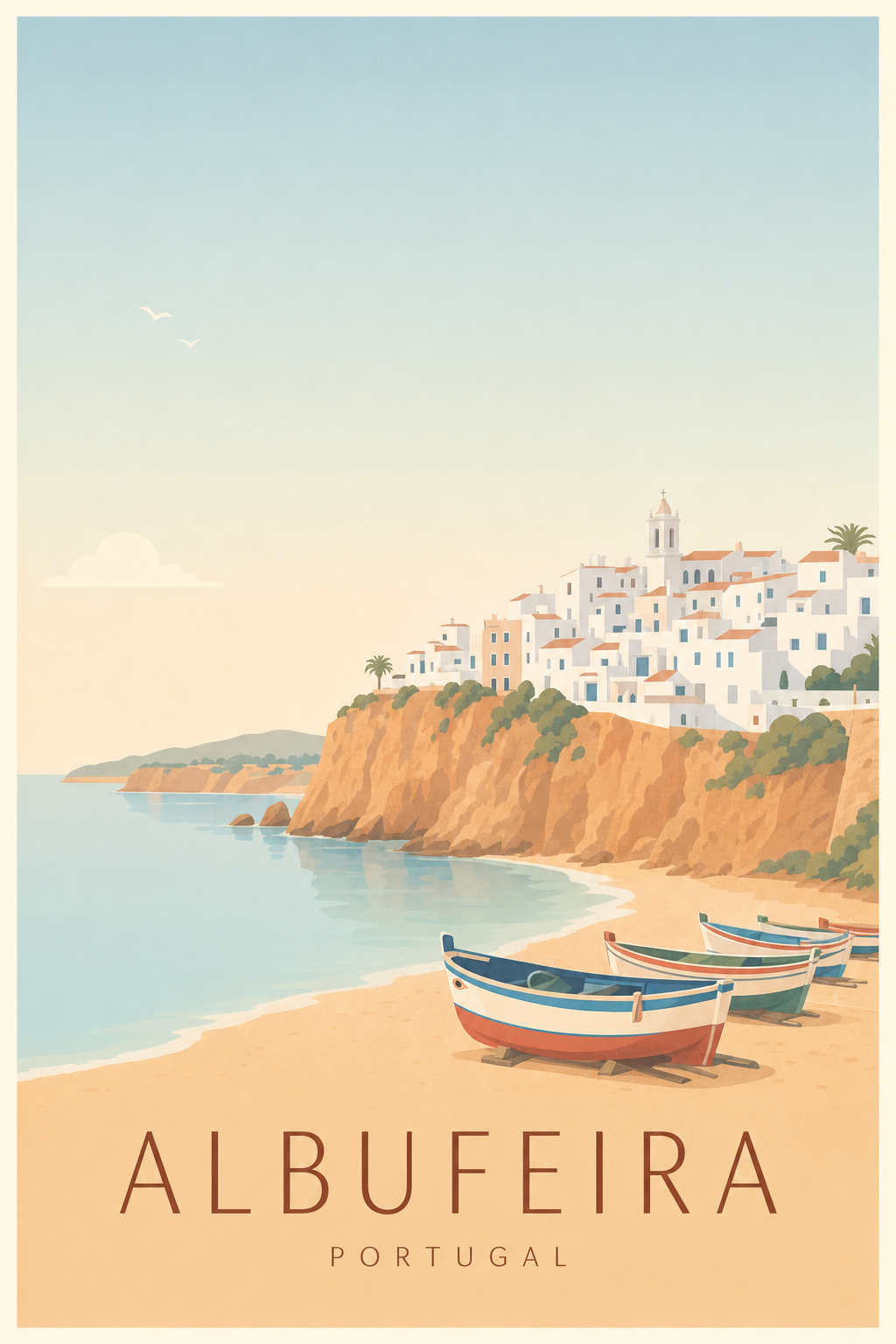 Affiche d'Albufeira - Poster Calme