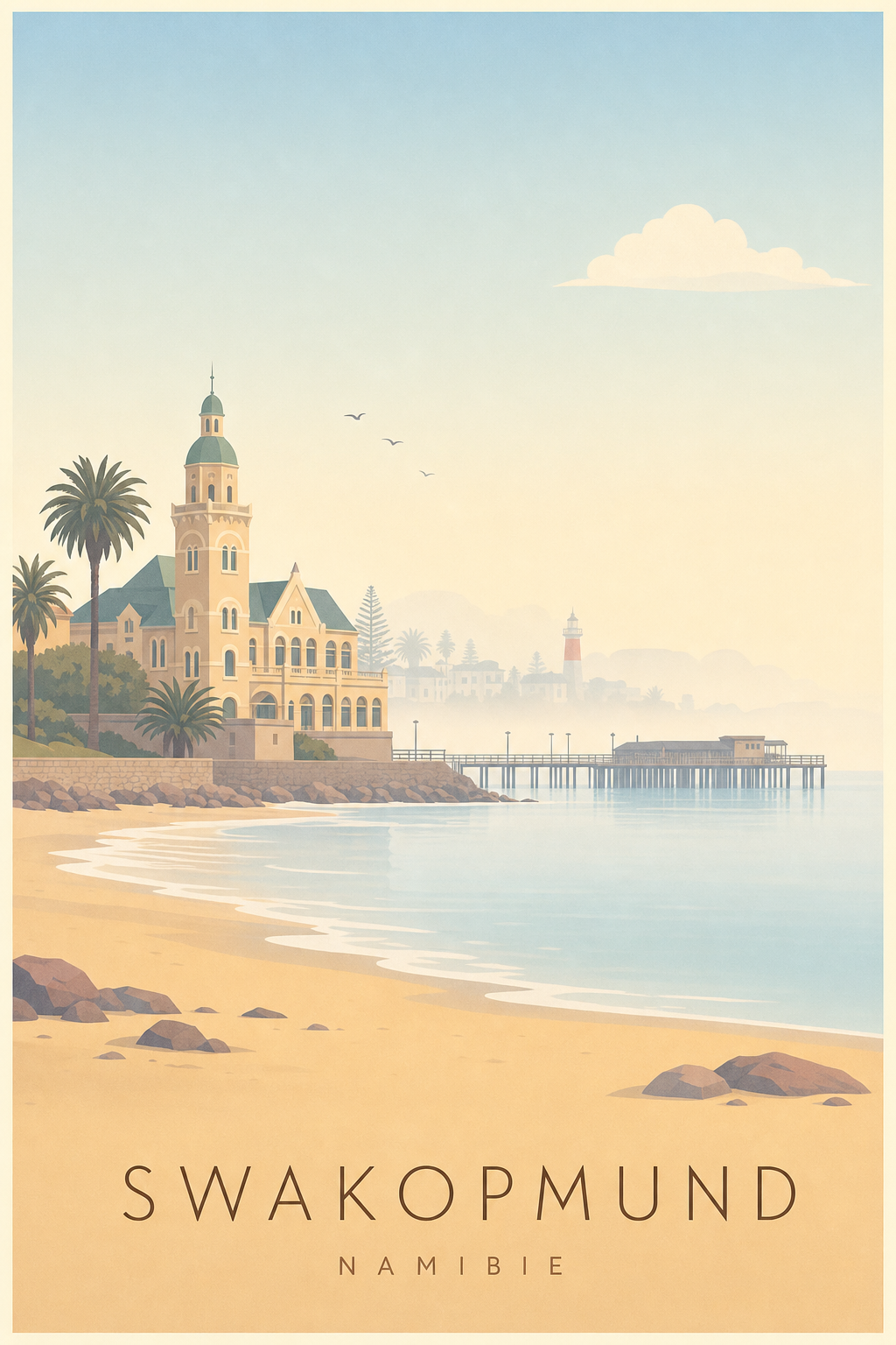 Affiche de Swakopmund - Poster Calme