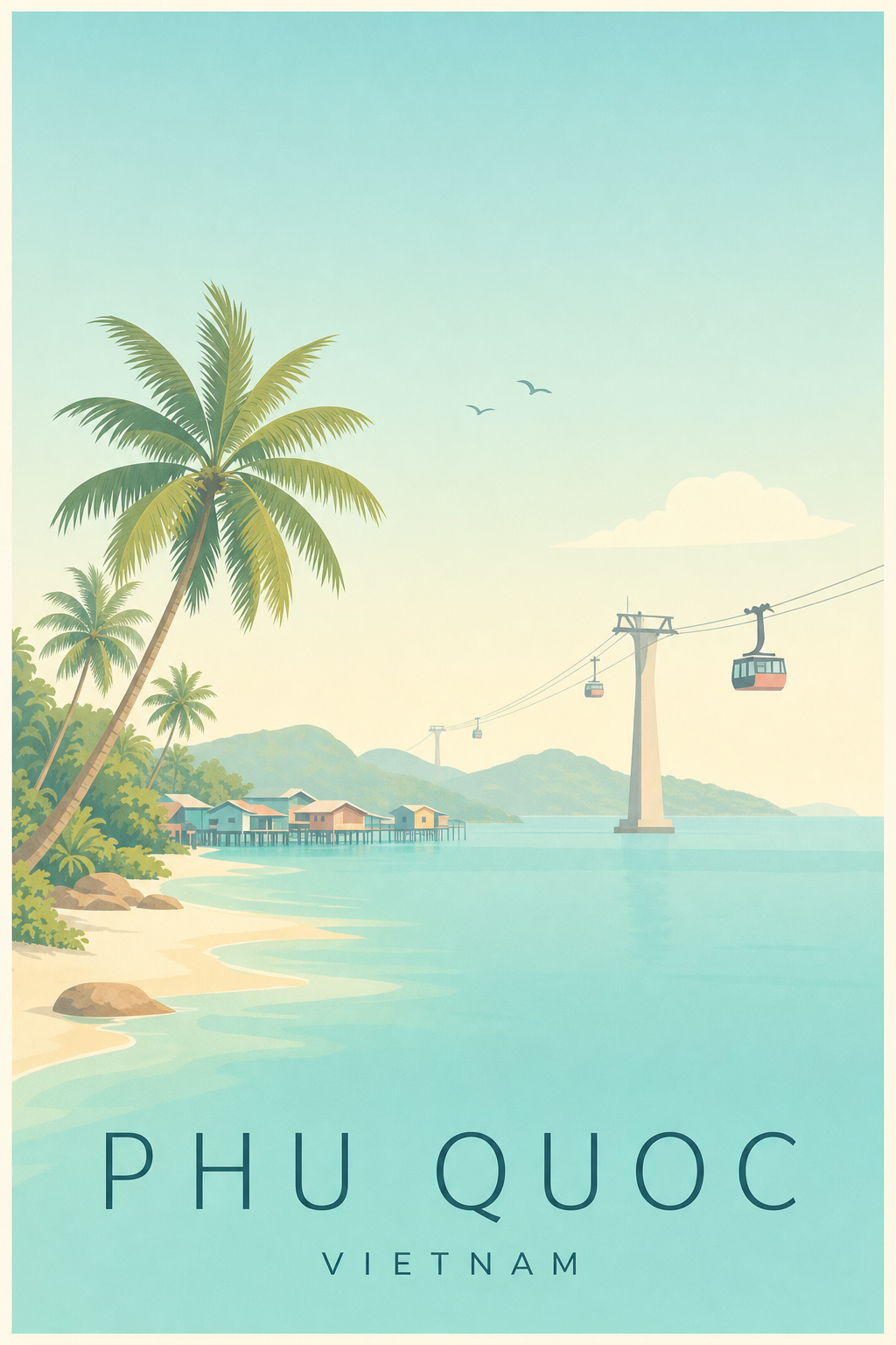 Affiche de Phu Quoc - Poster Calme