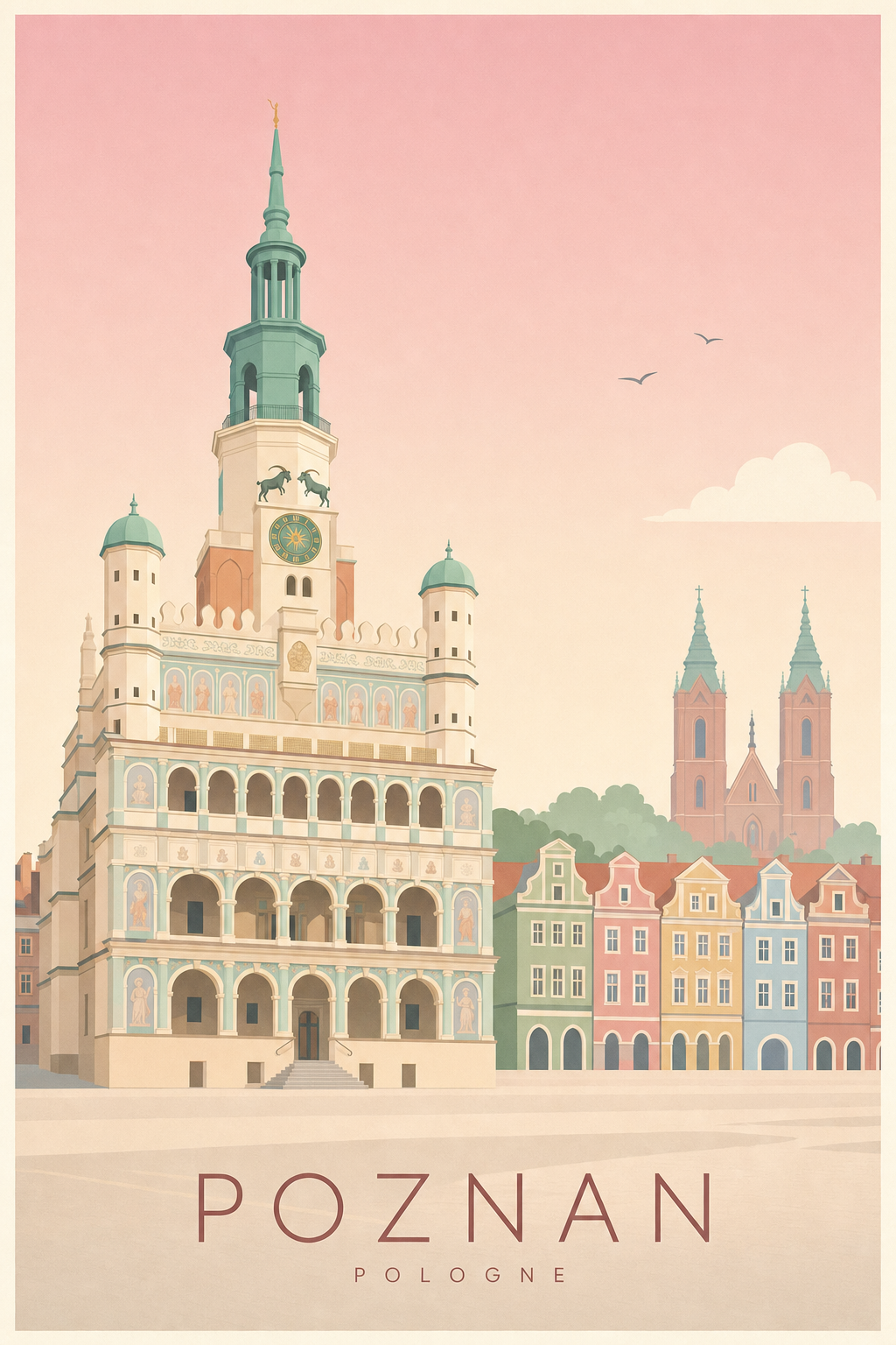 Affiche de Poznan - Poster Calme