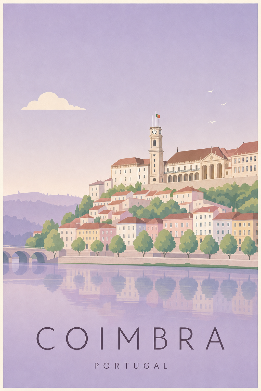 Affiche de Coimbra - Poster Calme