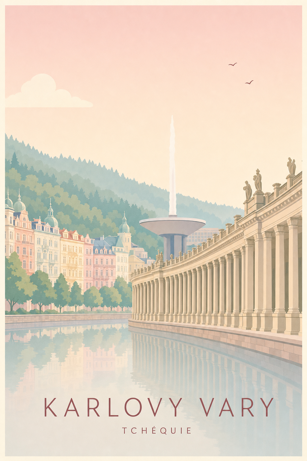 Affiche de Karlovy Vary - Poster Calme