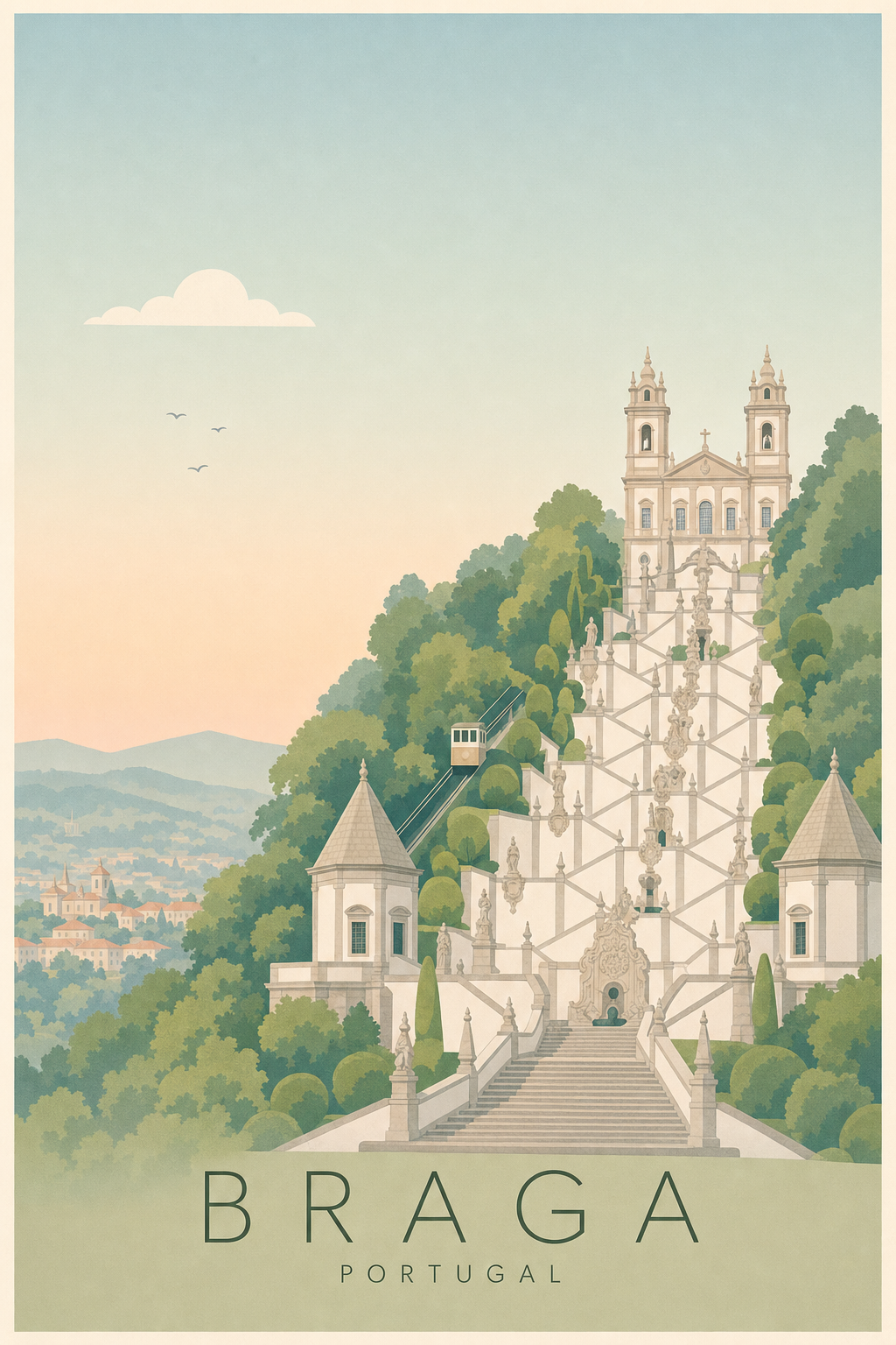 Affiche de Braga - Poster Calme