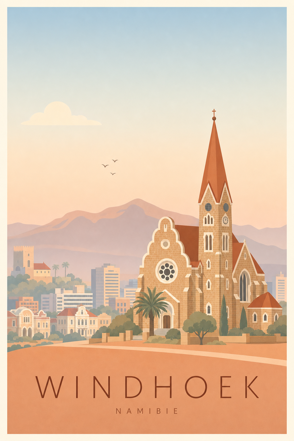 Affiche de Windhoek - Poster Calme