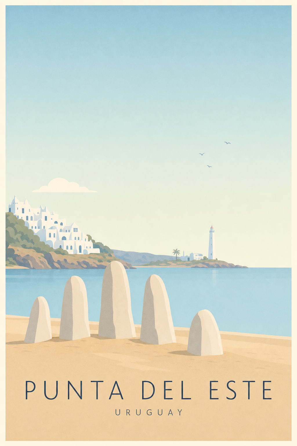 Affiche de Punta del Este - Poster Calme