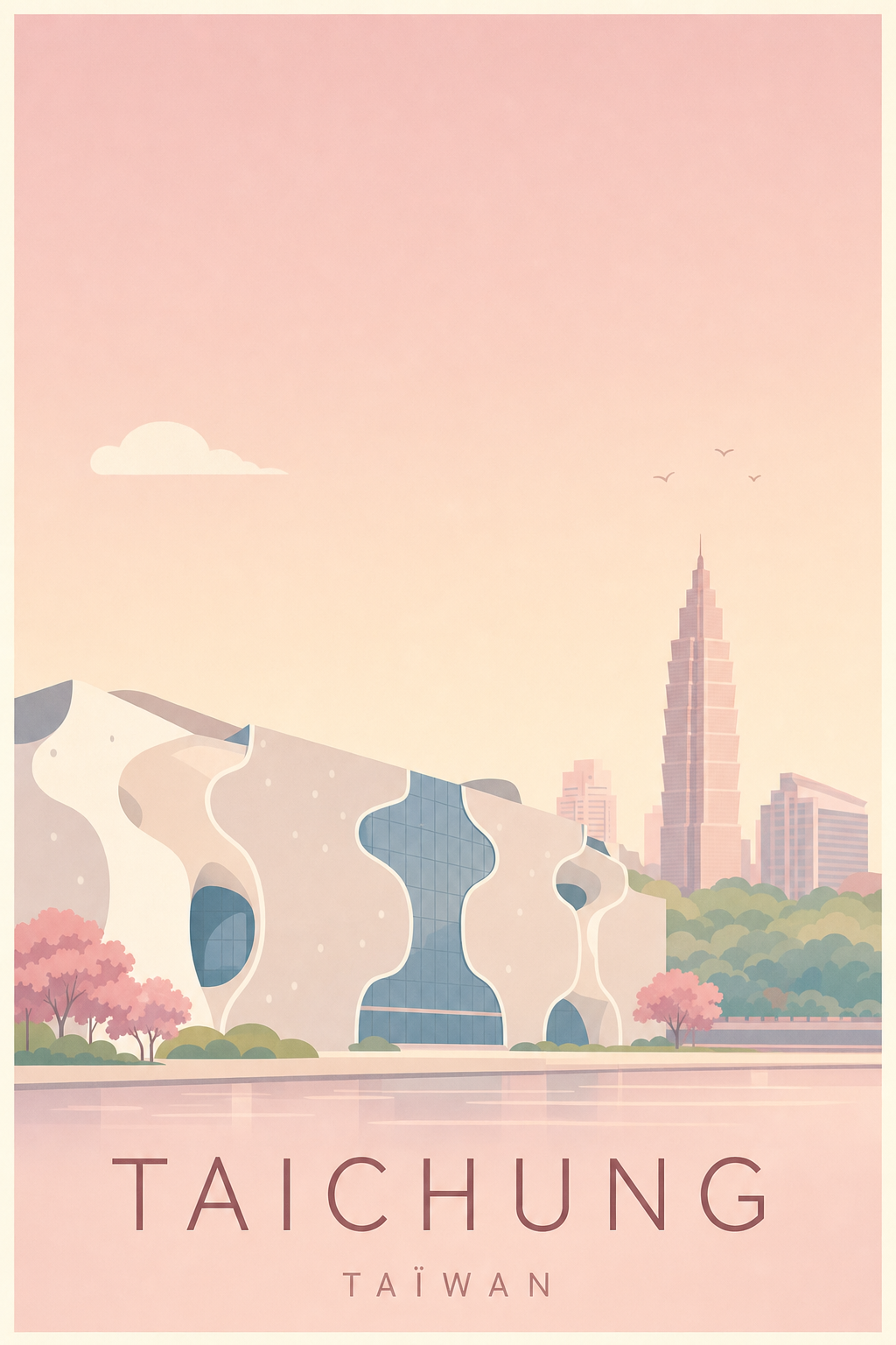 Affiche de Taichung - Poster Calme
