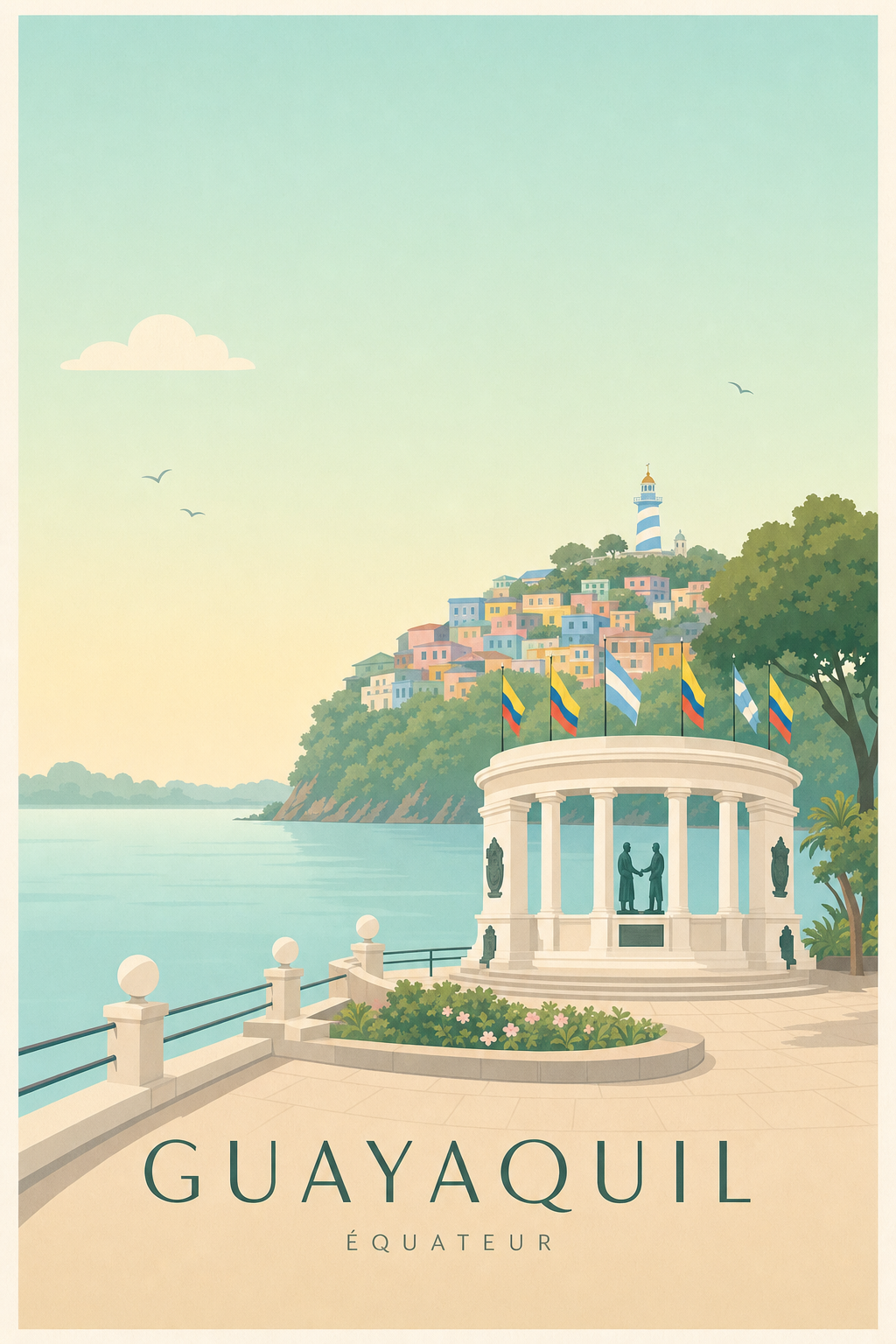 Affiche de Guayaquil - Poster Calme