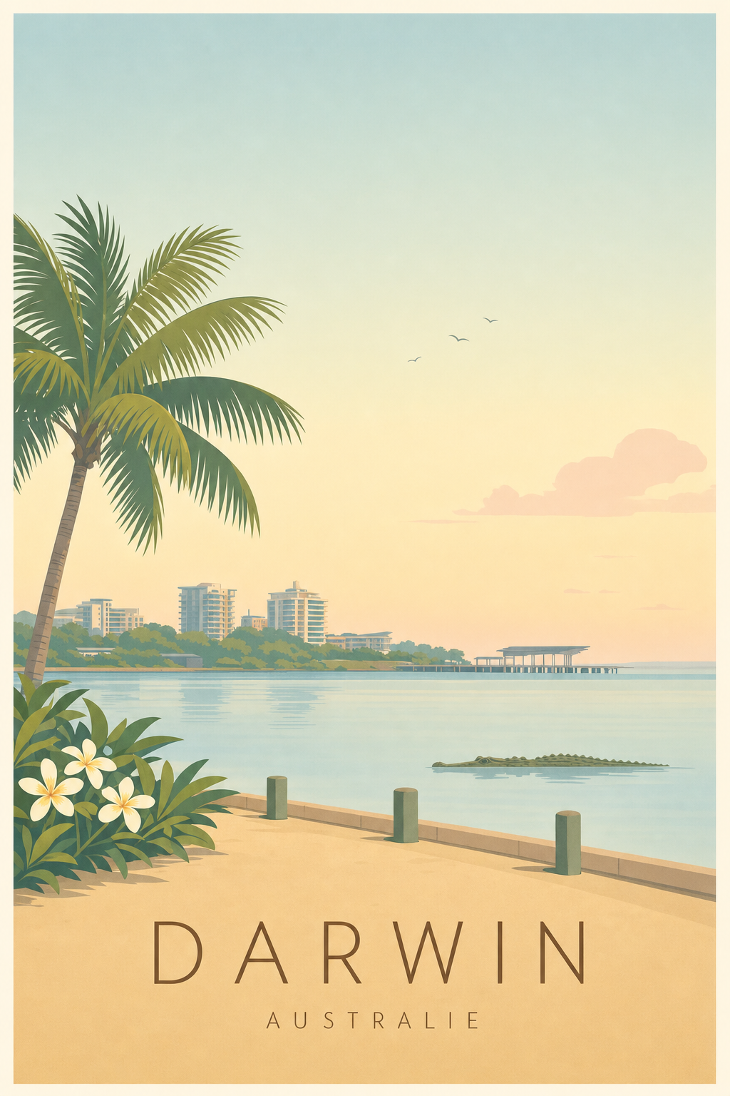 Affiche de Darwin - Poster Calme