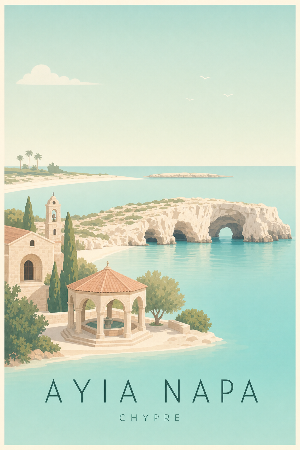 Affiche d'Ayia Napa - Poster Calme