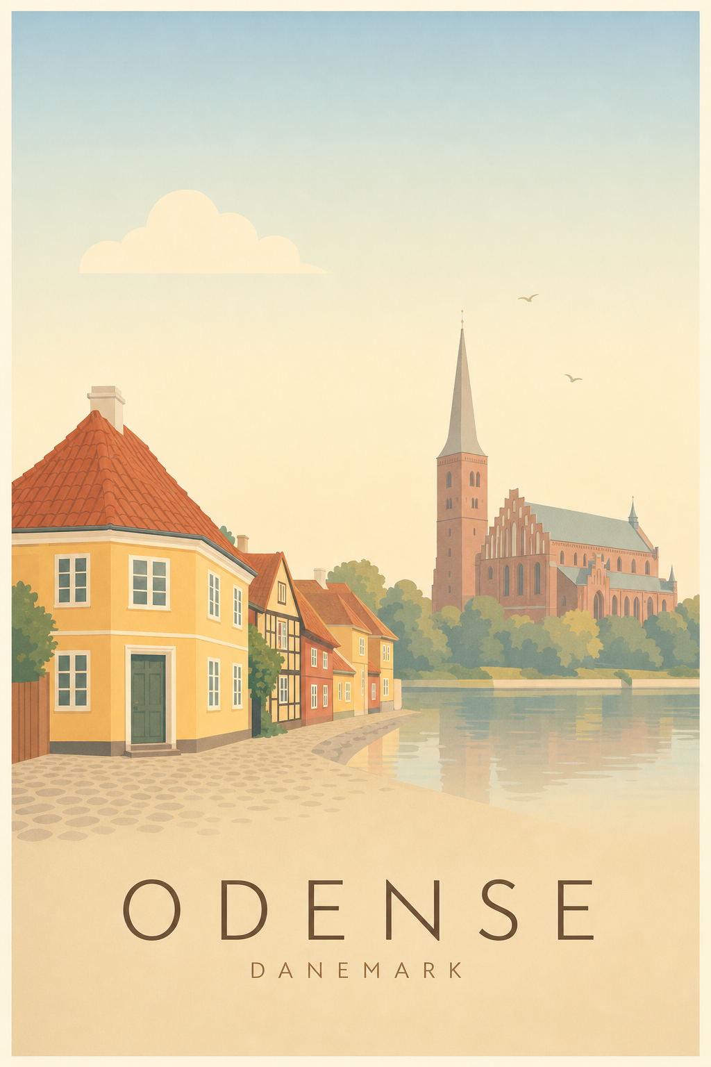 Affiche d'Odense - Poster Calme