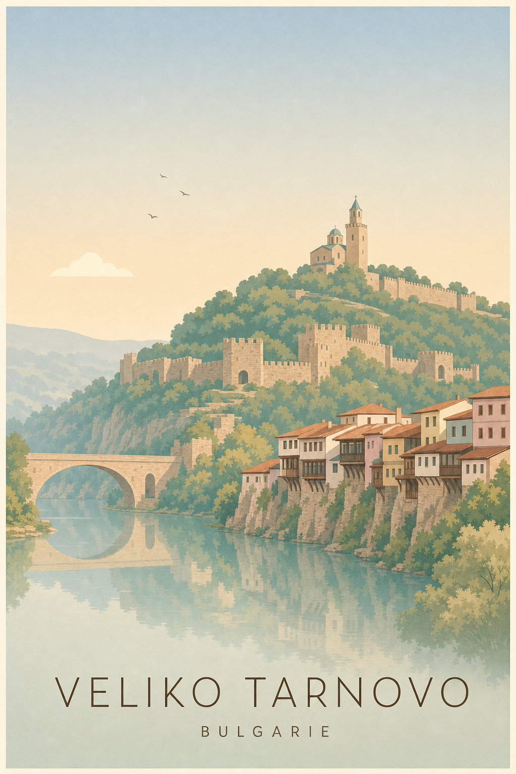 Affiche de Veliko Tarnovo - Poster Calme