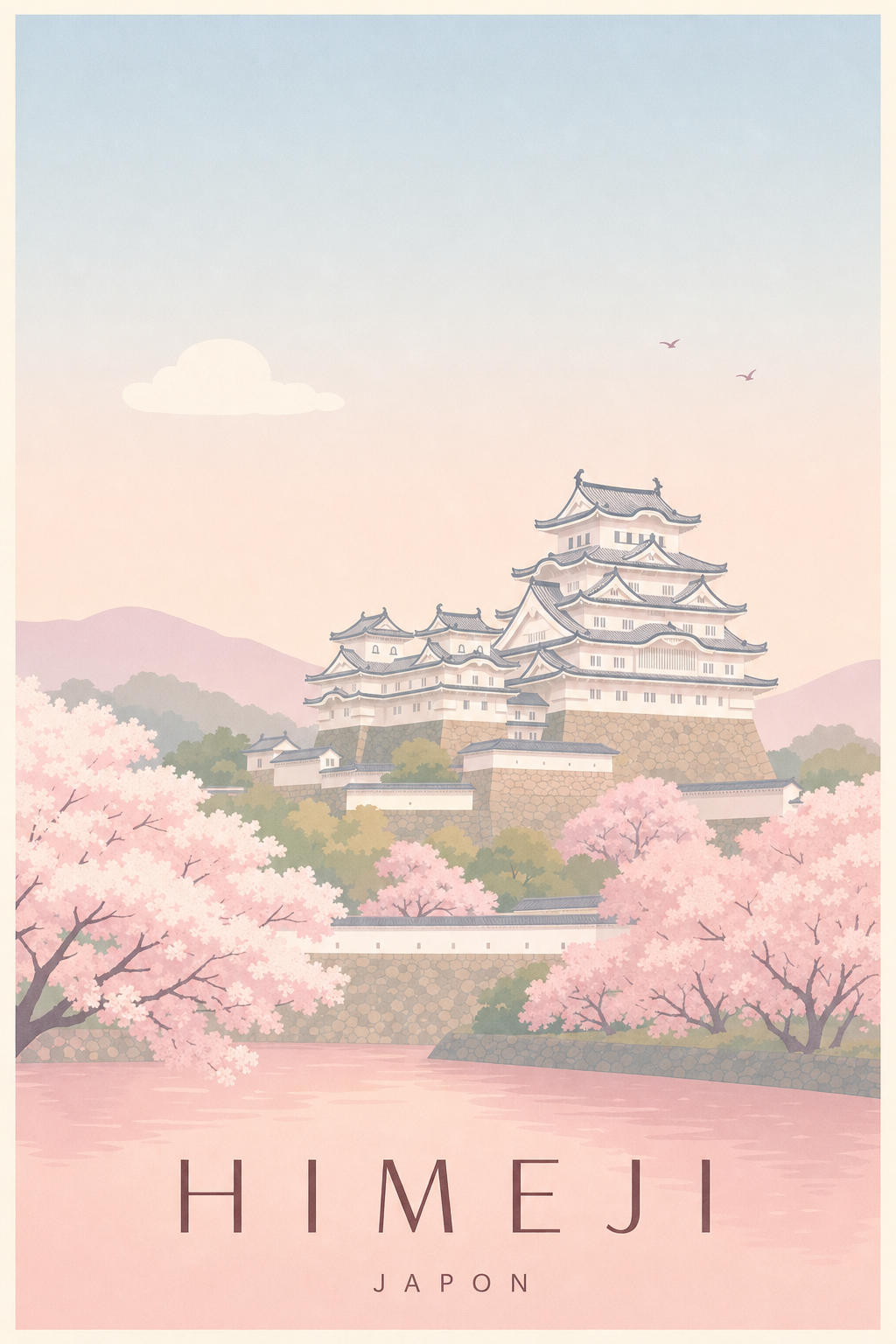 Affiche de Himeji - Poster Calme