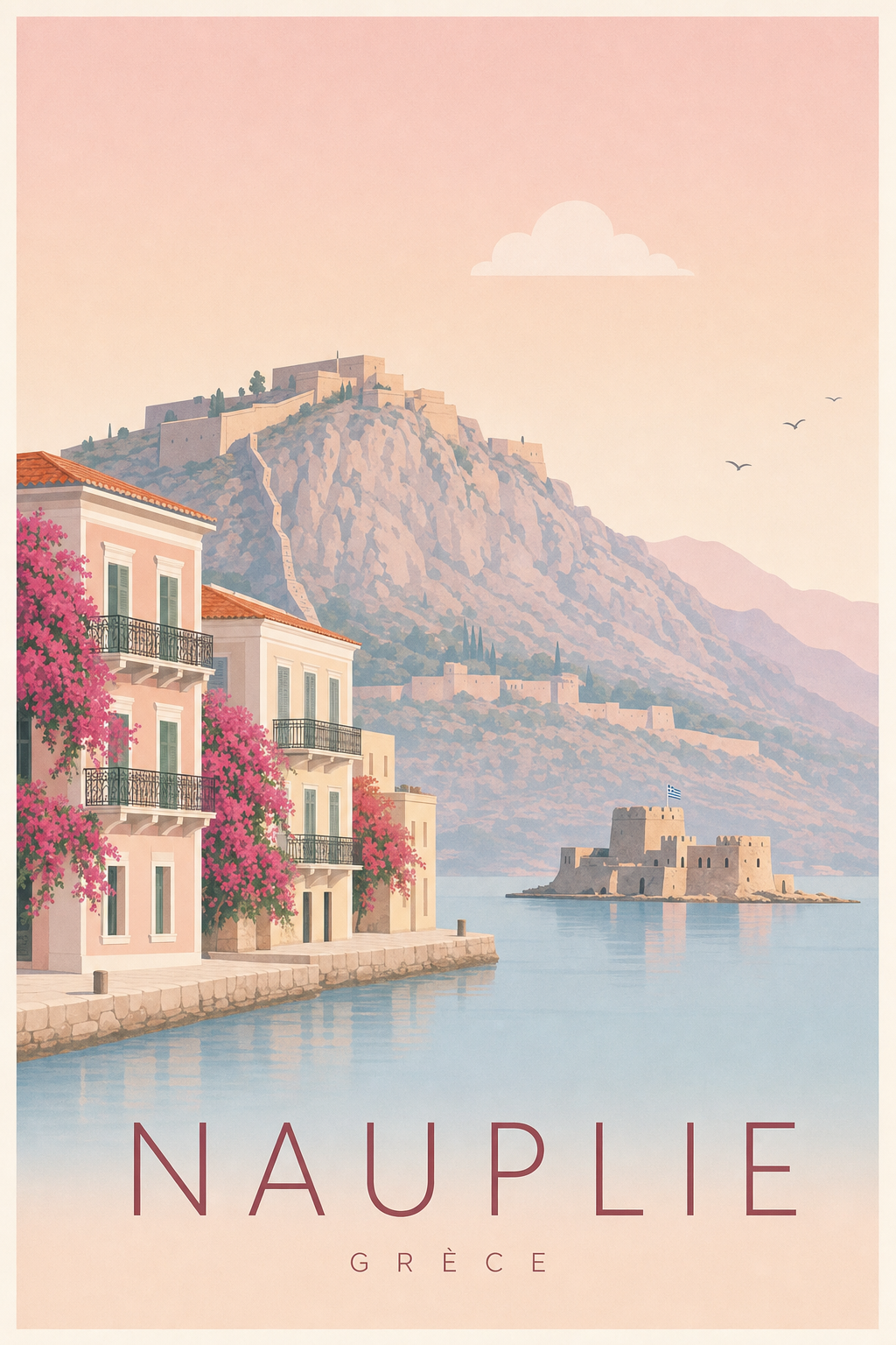 Affiche de Nauplie - Poster Calme