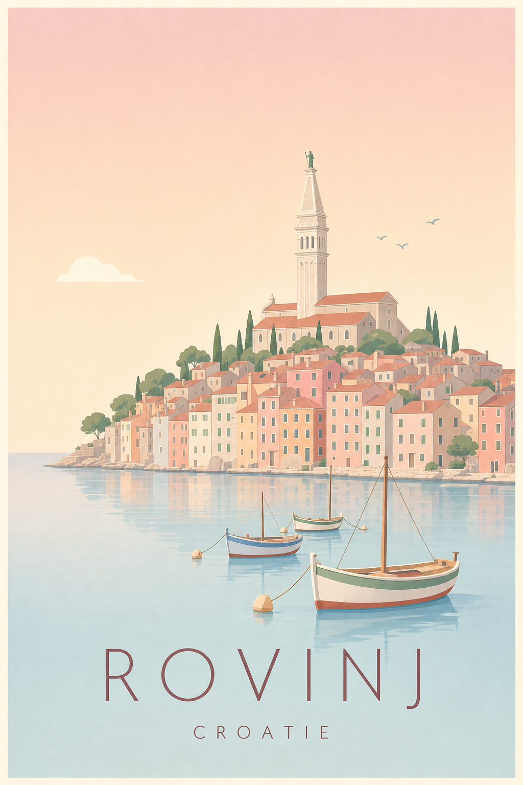 Affiche de Rovinj - Poster Calme