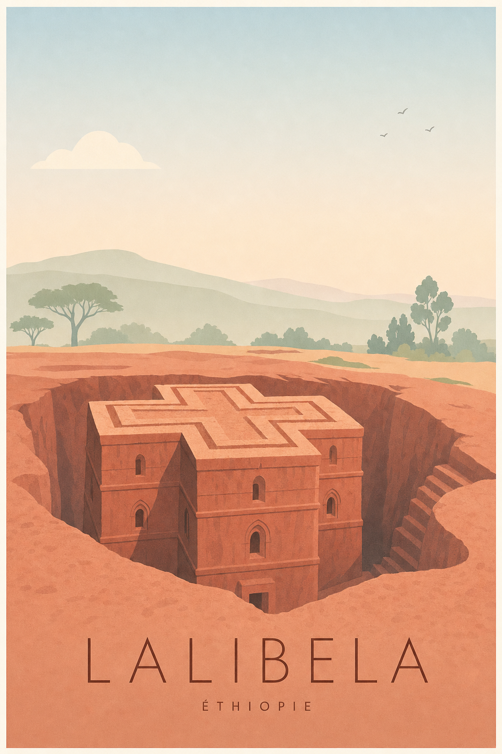 Affiche de Lalibela - Poster Calme