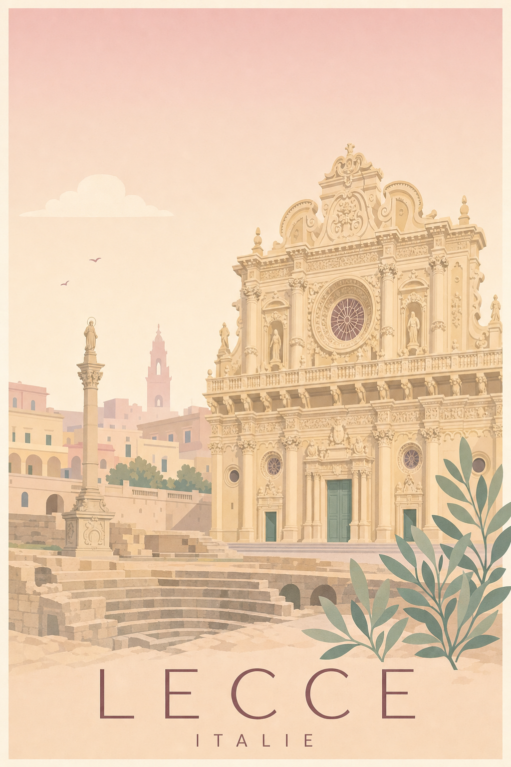 Affiche de Lecce - Poster Calme