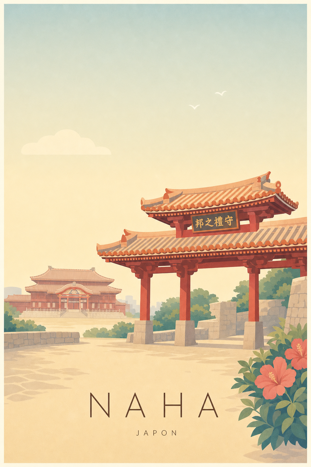 Affiche de Naha - Poster Calme