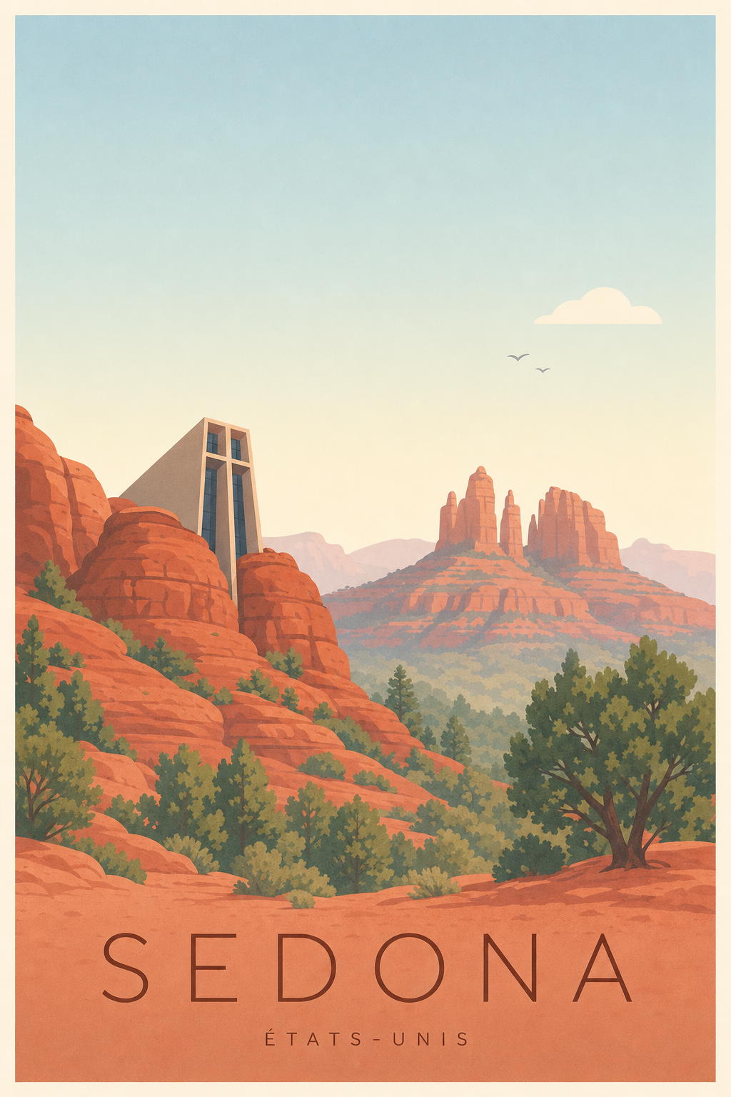 Affiche de Sedona - Poster Calme