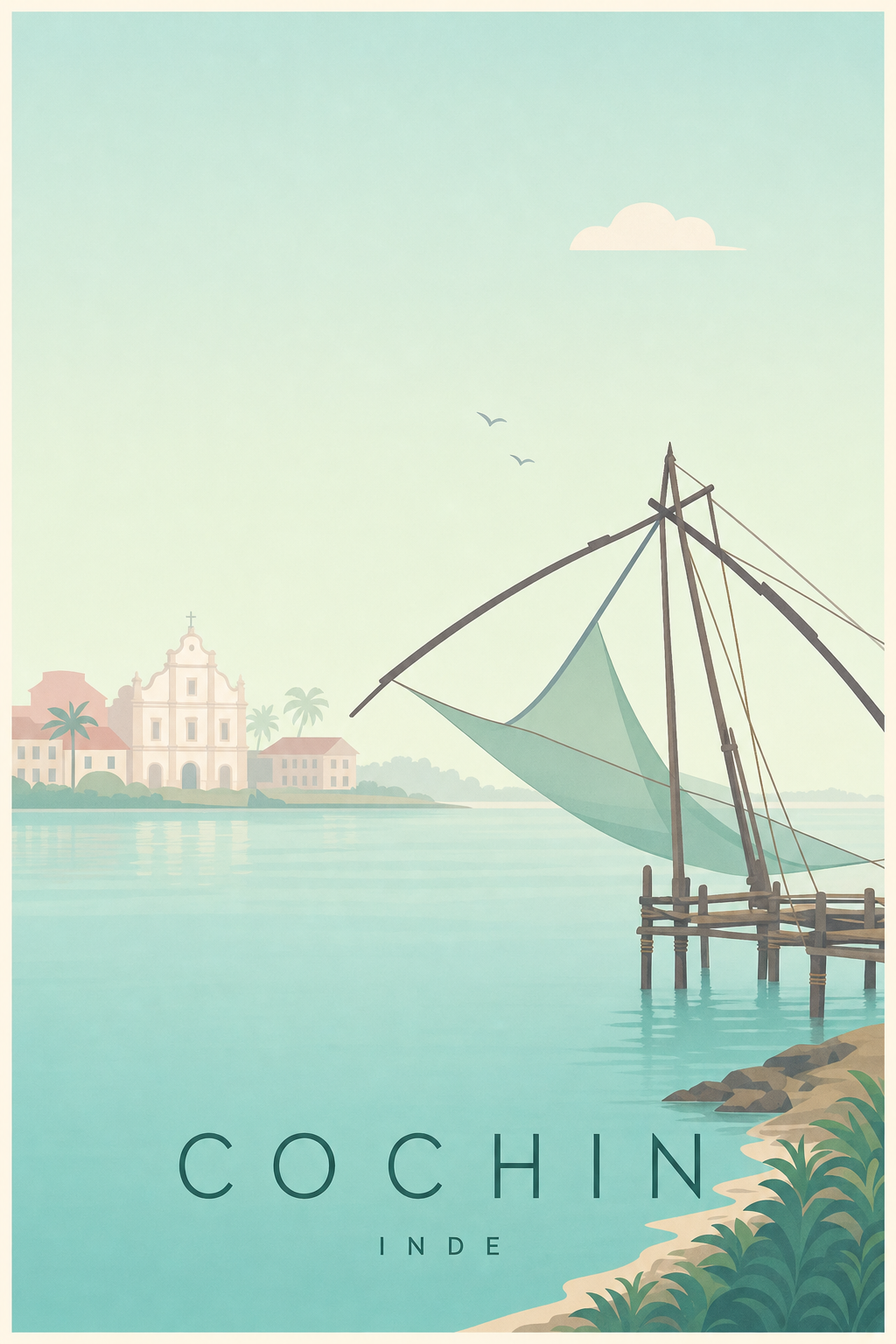 Affiche de Cochin - Poster Calme