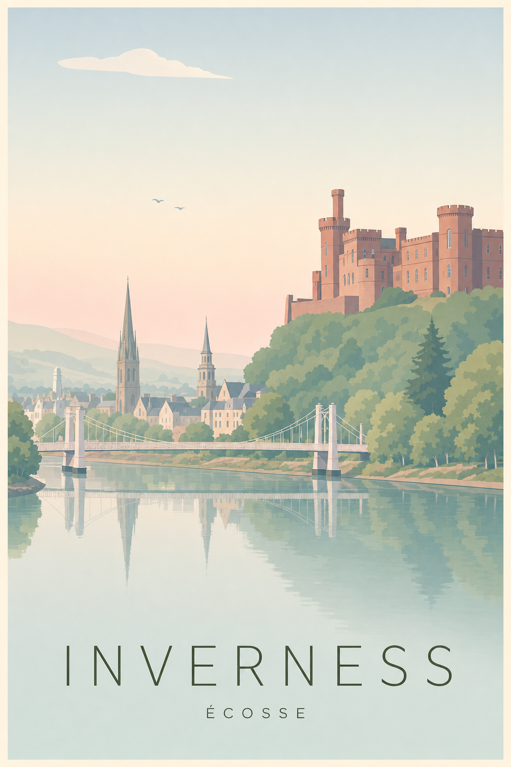 Affiche d'Inverness - Poster Calme