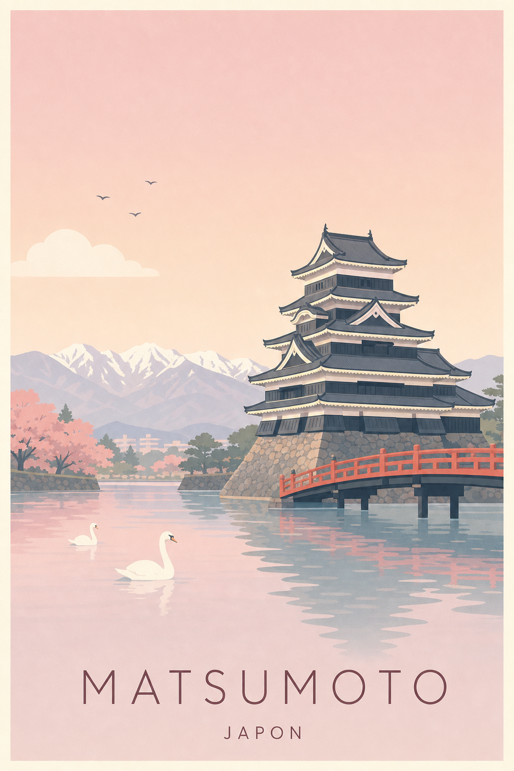 Affiche de Matsumoto - Poster Calme