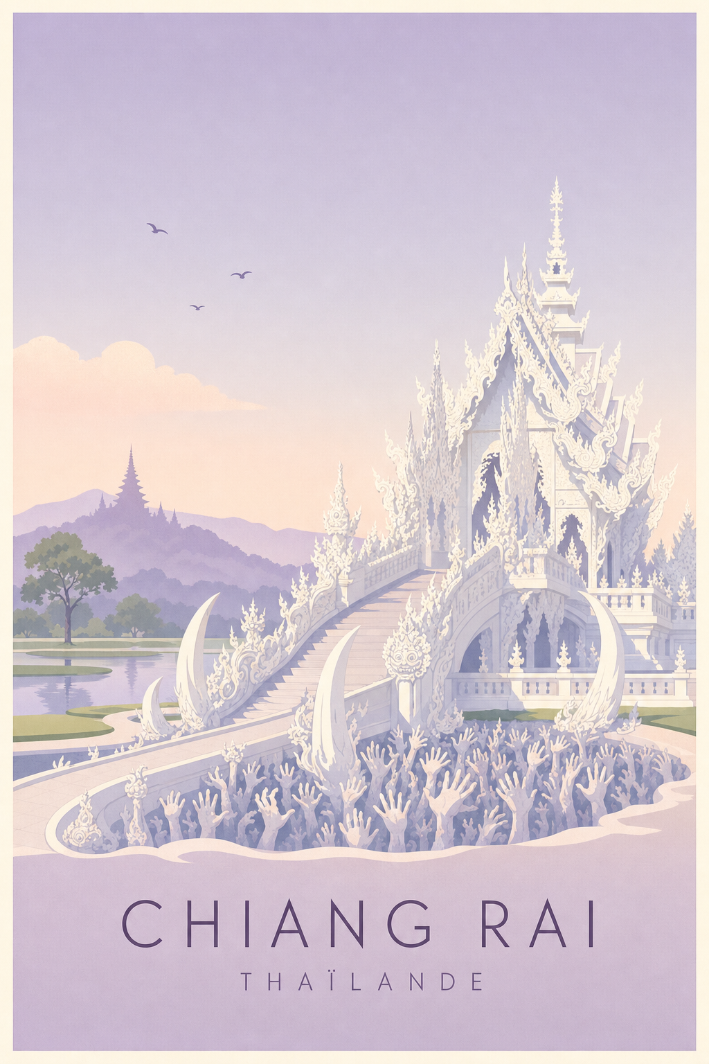 Affiche de Chiang Rai - Poster Calme