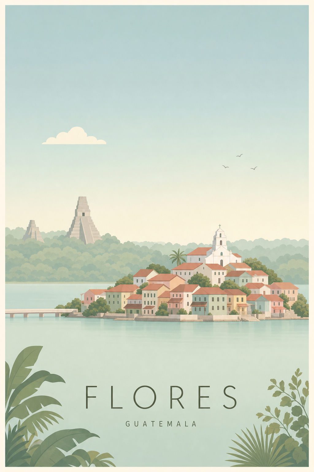 Affiche de Flores - Poster Calme