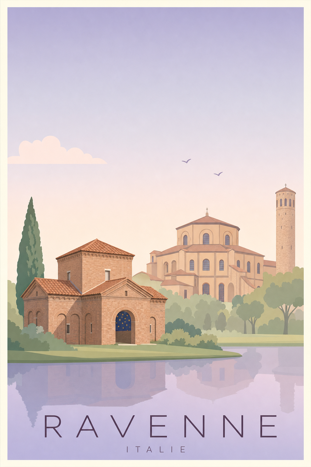 Affiche de Ravenne - Poster Calme