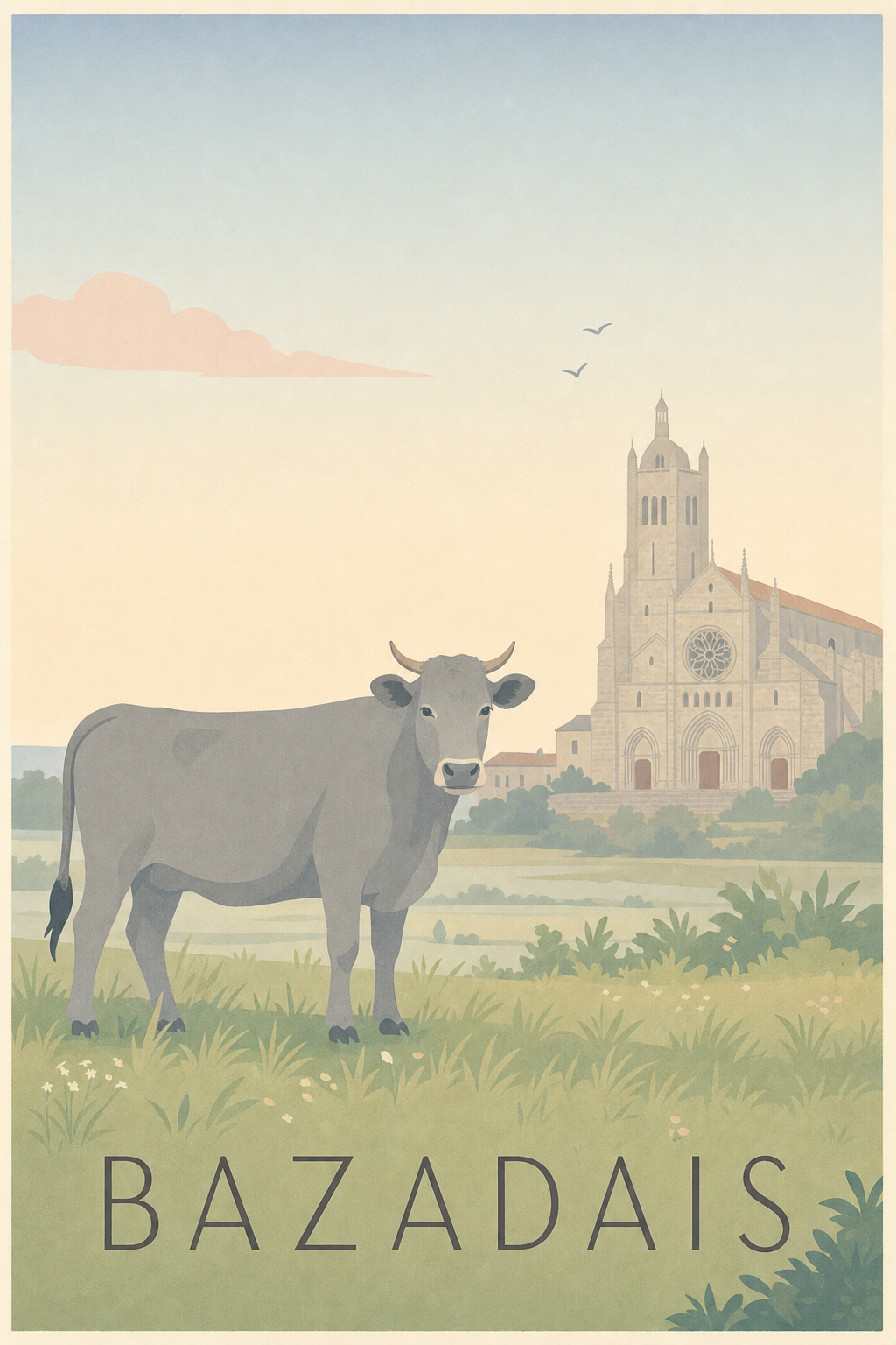 Affiche du Bazadais - Poster de Bazas