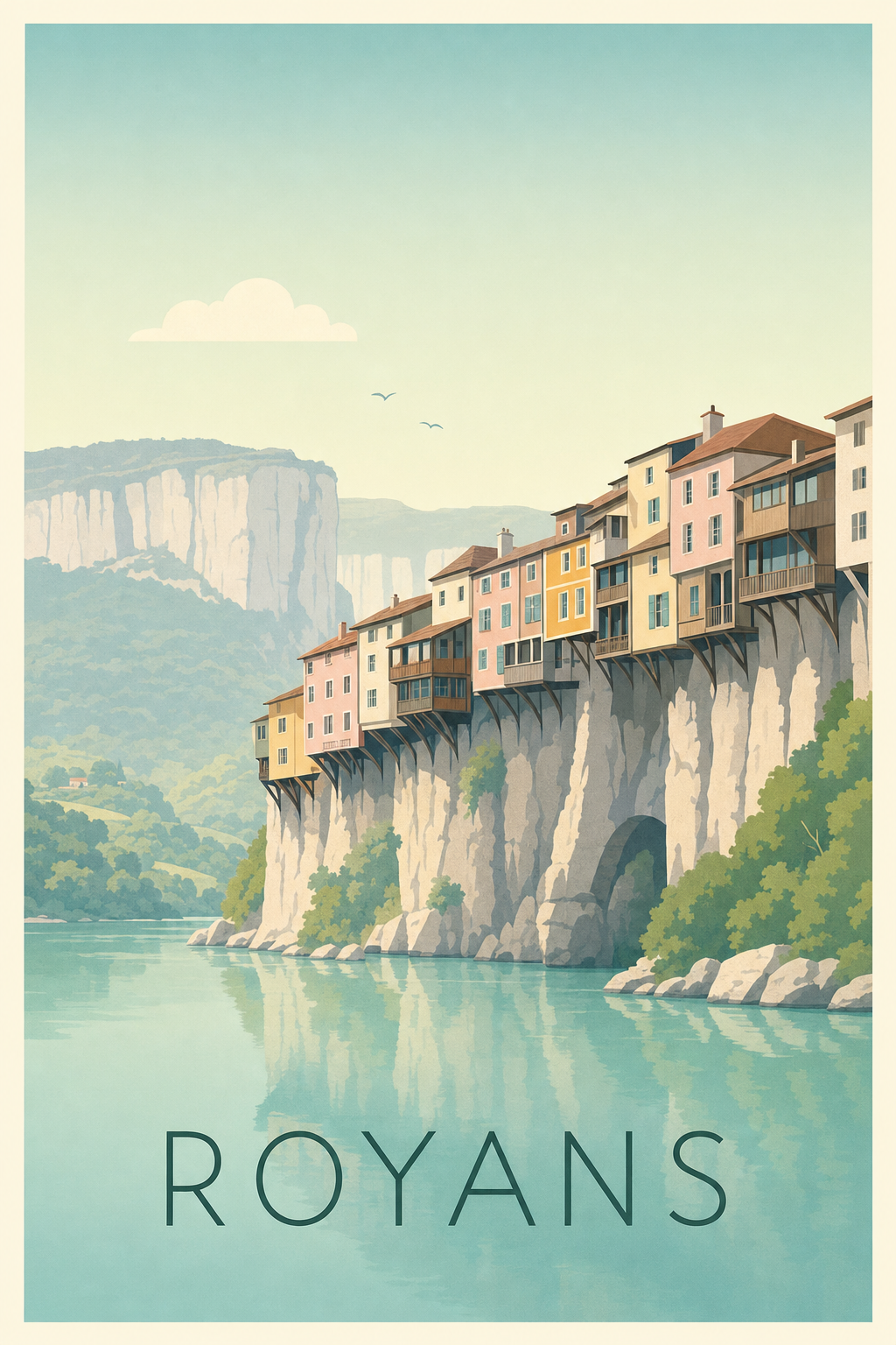 Affiche du Royans - Poster de Pont-en-Royans