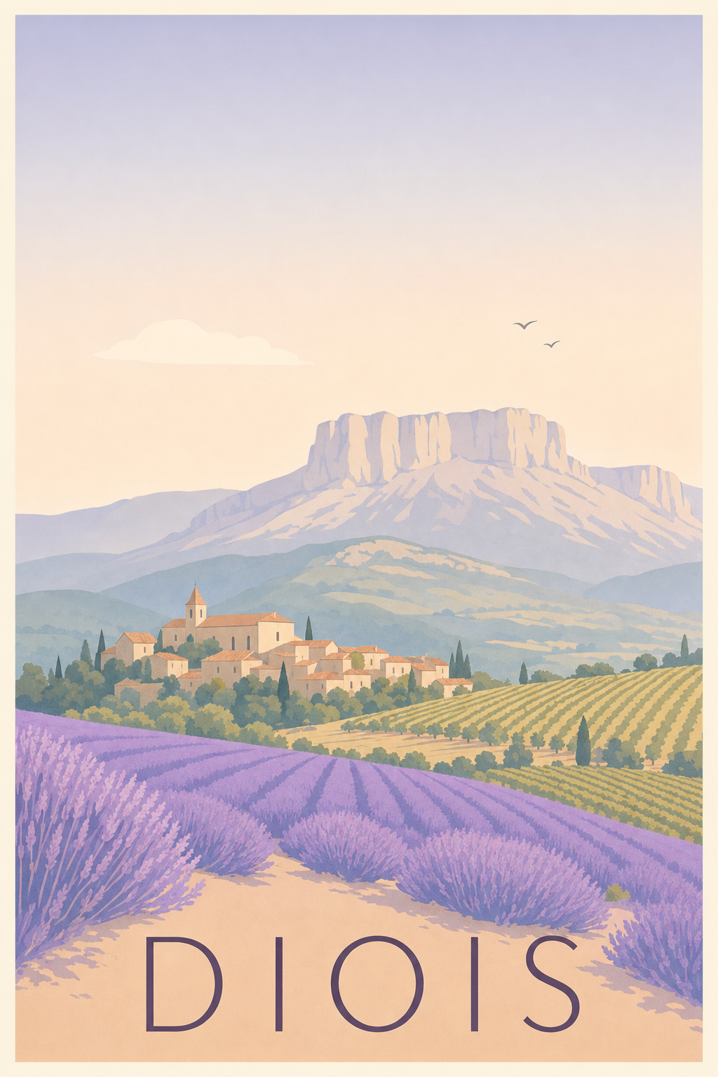 Affiche du Diois - Poster de Die