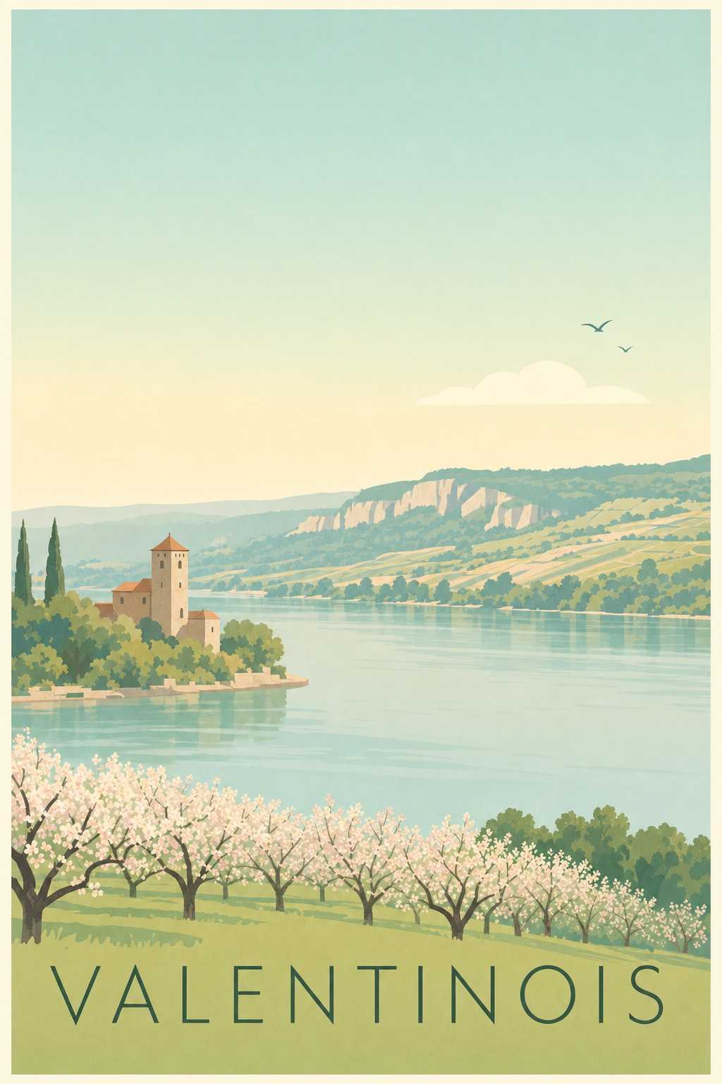 Affiche du Valentinois - Poster de Valence