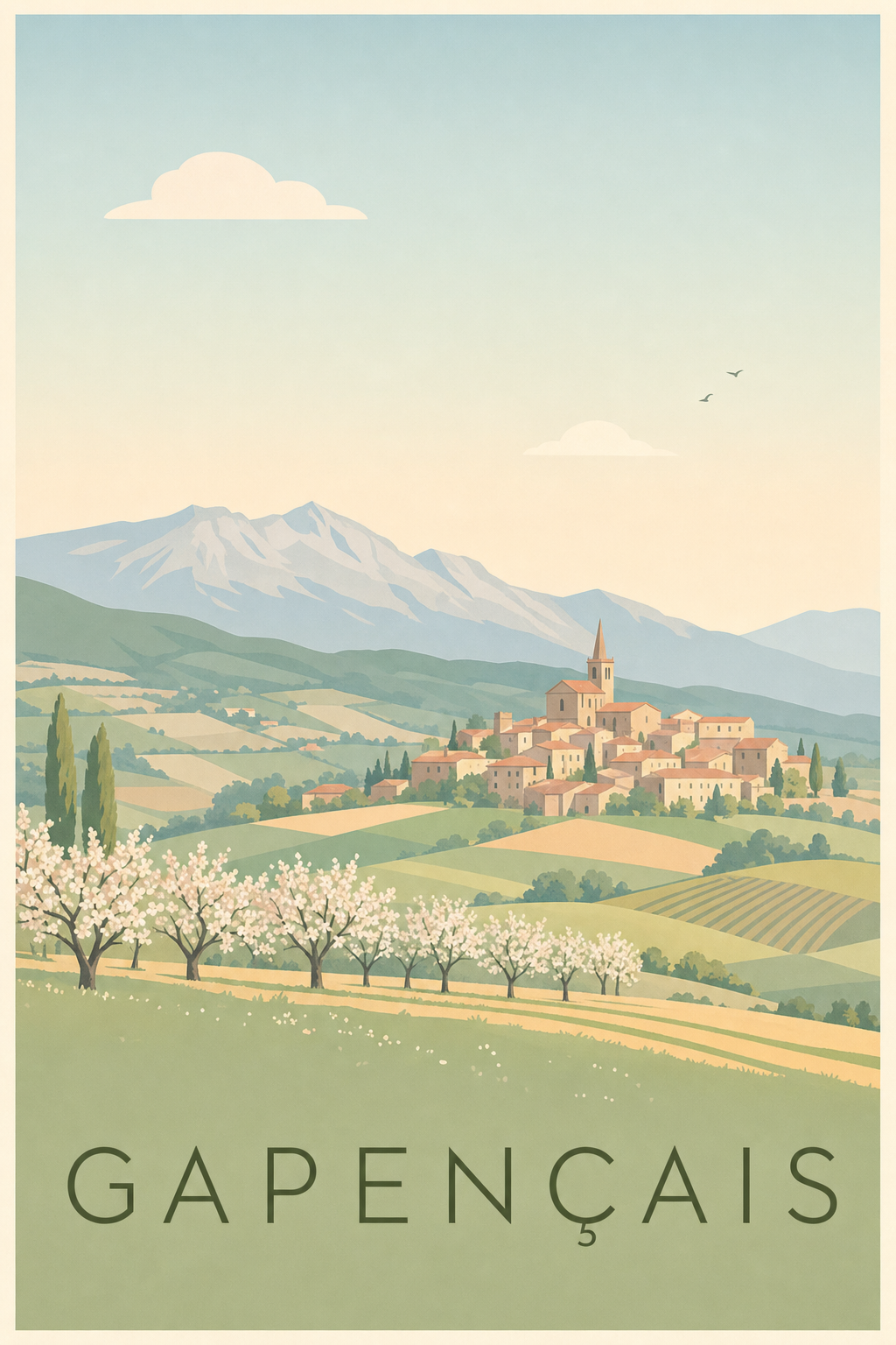 Affiche du Gapençais - Poster de Gap