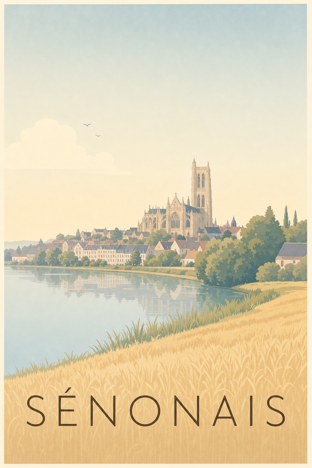 Affiche du Sénonais - Poster de Sens