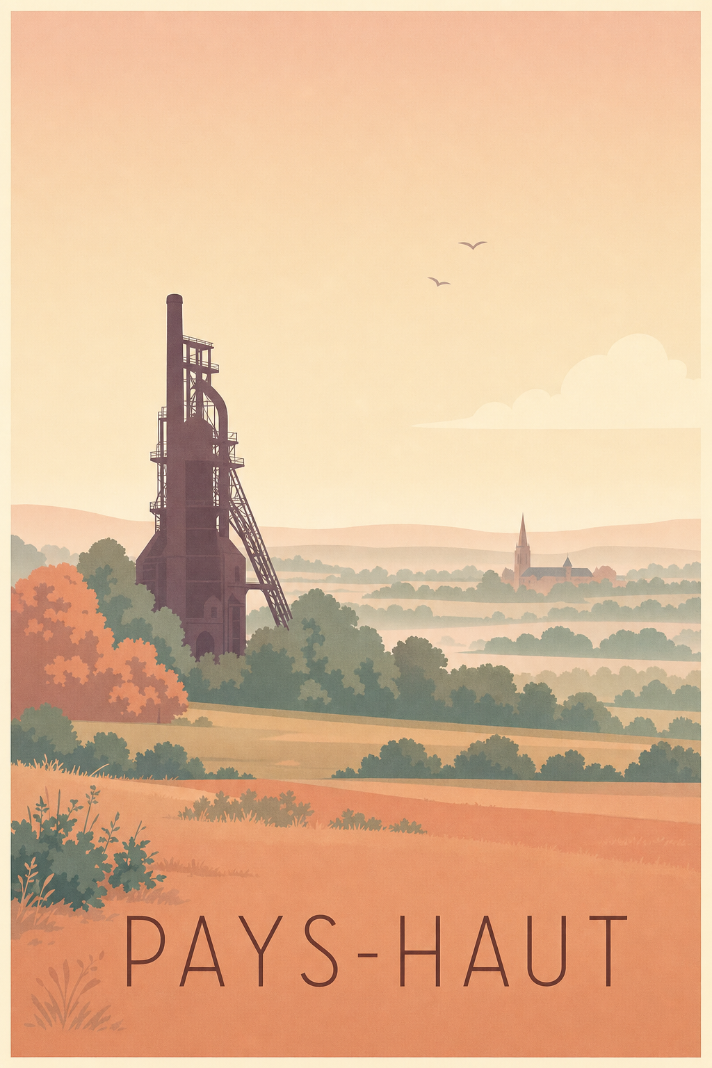Affiche du Pays-Haut - Poster de Longwy