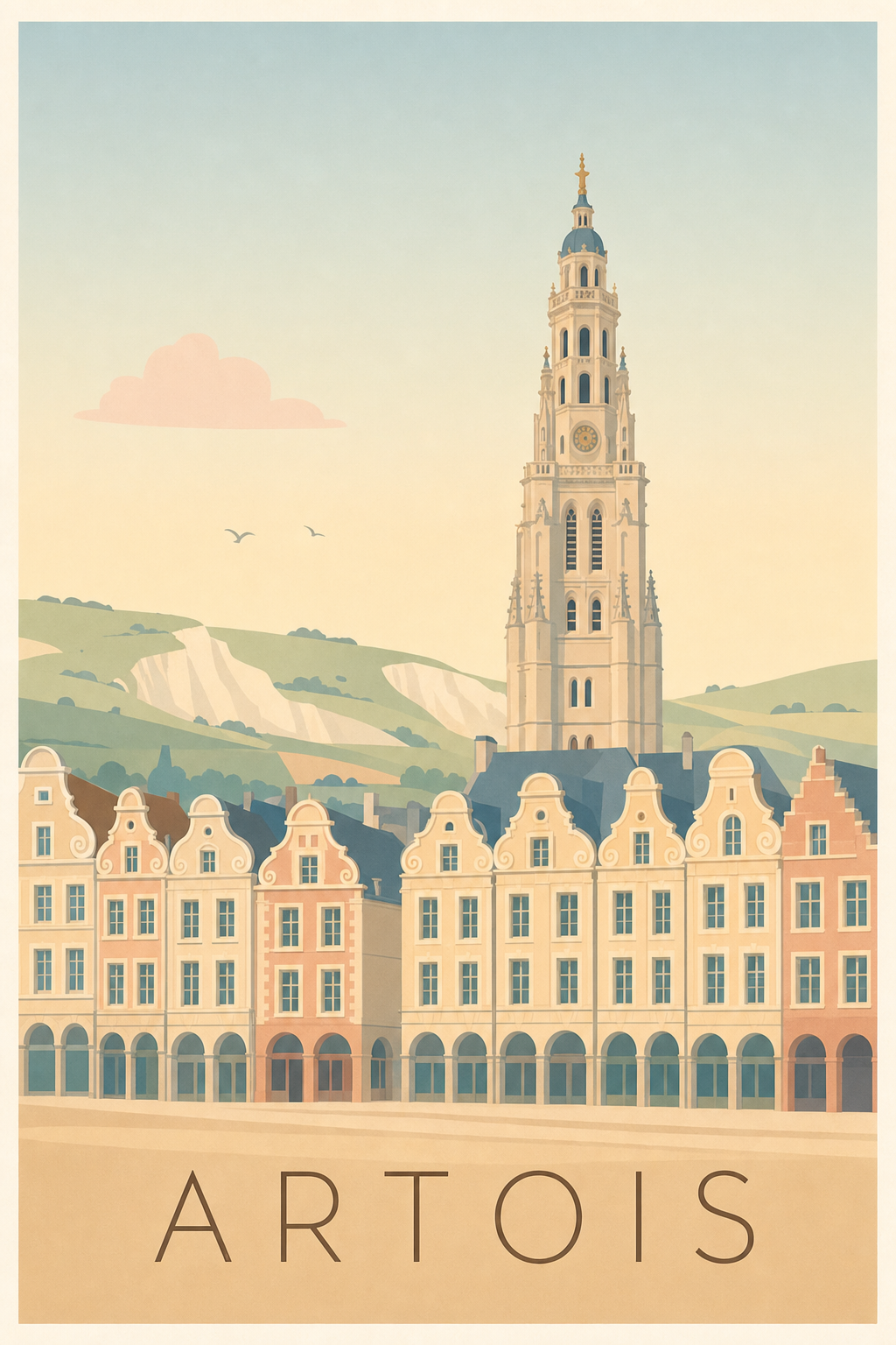 Affiche de l'Artois - Poster d'Arras