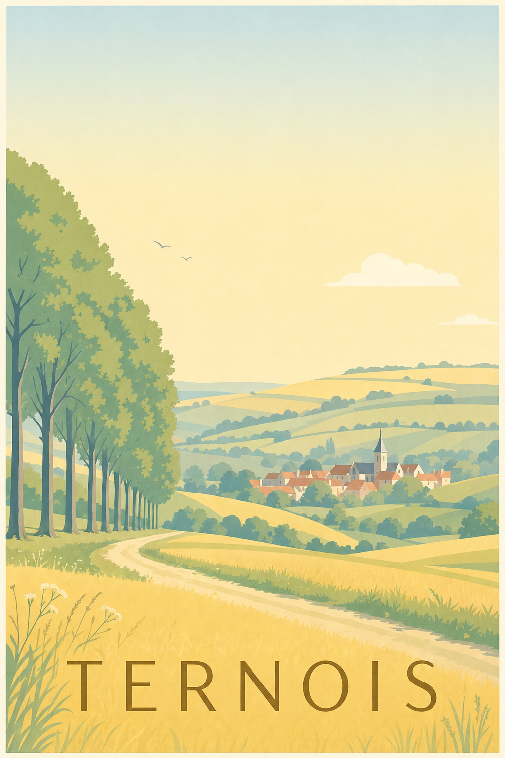 Affiche du Ternois - Poster de Saint-Pol-sur-Ternoise