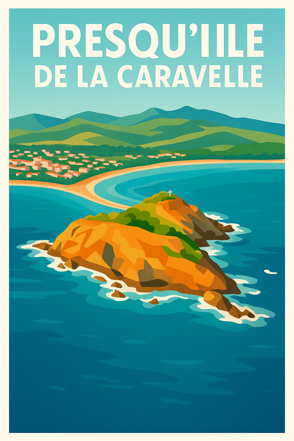 Affiche de Presqu'île de la Caravelle - L'éclat sauvage de la Martinique
